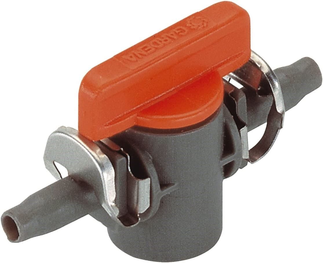 GARDENA VALVOLA DI CHIUSURA PER TUBO DA 3/16 PER MICROIRRIGAZIONE --PZ 6 in prodotto EuroStore07 - Alatri, commercioVirtuoso.it