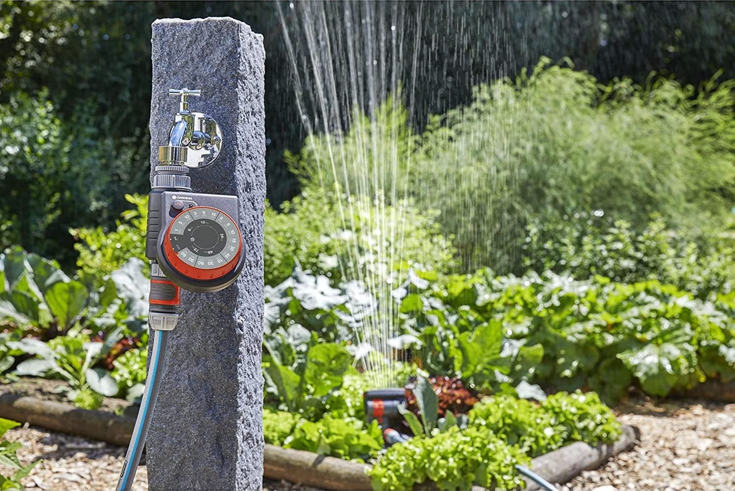 GARDENA -- COMPUTER PER IRRIGAZIONE EASY PER RUBINETTI - IRRIGAZIONE FER 345750 in prodotto EuroStore07 - Alatri, commercioVirtuoso.it