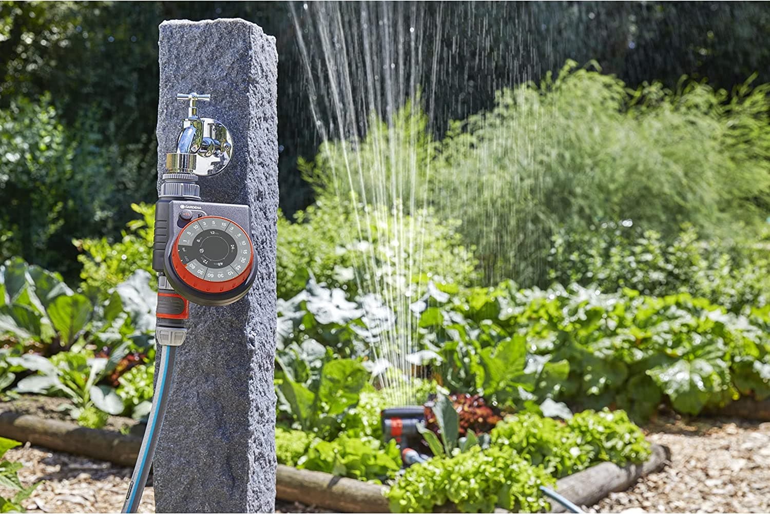 GARDENA -- COMPUTER PER IRRIGAZIONE EASY PER RUBINETTI - IRRIGAZIONE FER 345750 in prodotto EuroStore07 - Alatri, commercioVirtuoso.it