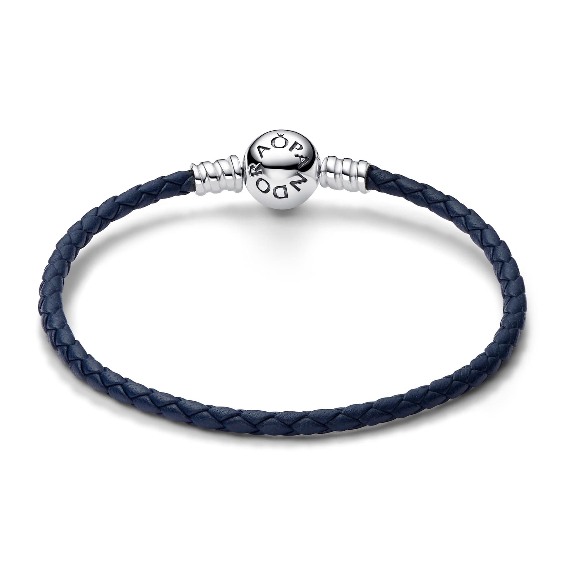 Pandora - Bracciale in Pelle Blu in Bracciali Alba Gioielli - Casoria, commercioVirtuoso.it