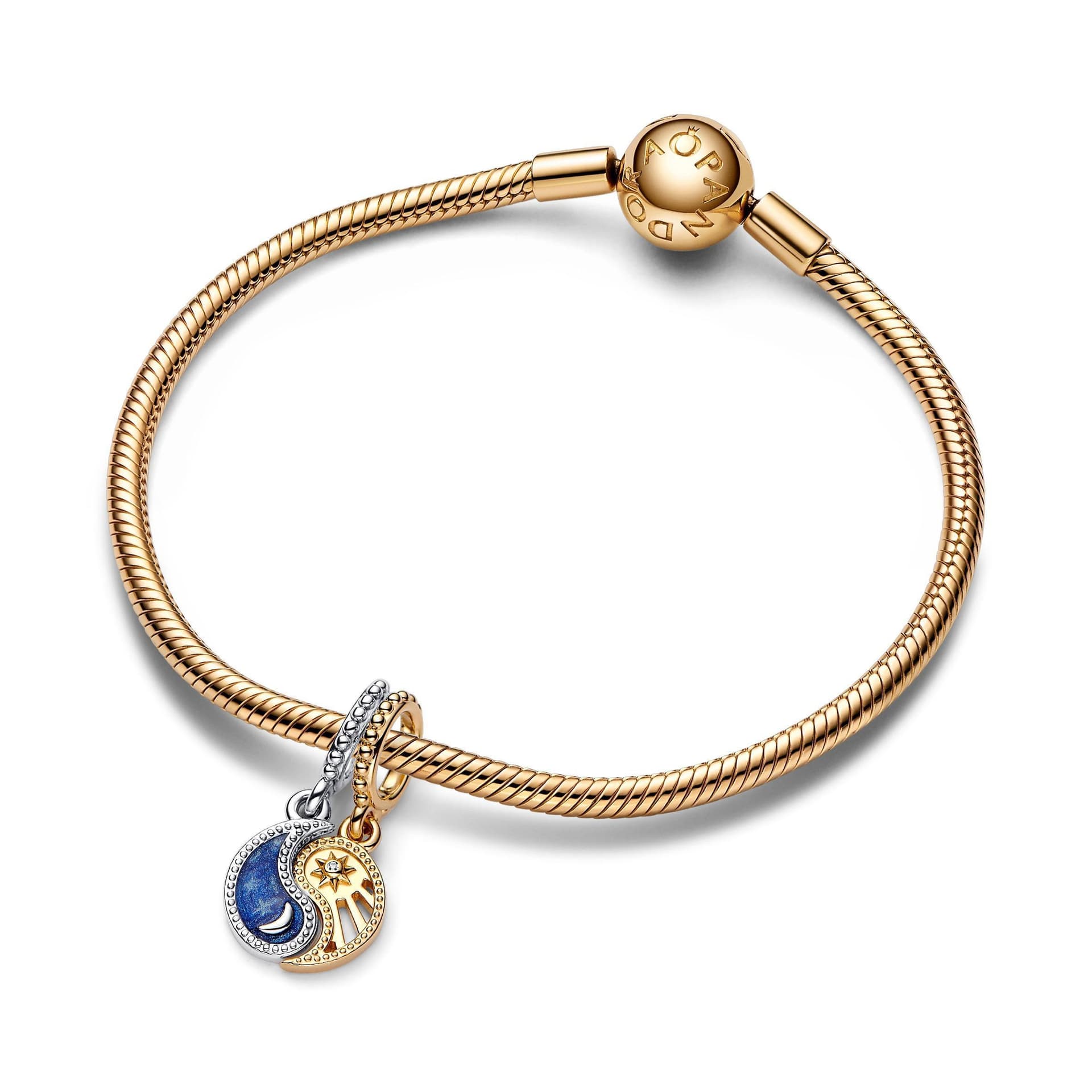 Pandora - Charm Pendente Sole e Luna Divisibile in Bead Charm Alba Gioielli - Casoria, commercioVirtuoso.it