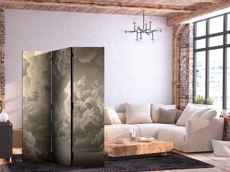 Paravento - Whisper of Illuminated Clouds: Soft Play of Light in the Theater of the Skies in Paraventi Collezione Casa - Trebisacce, commercioVirtuoso.it