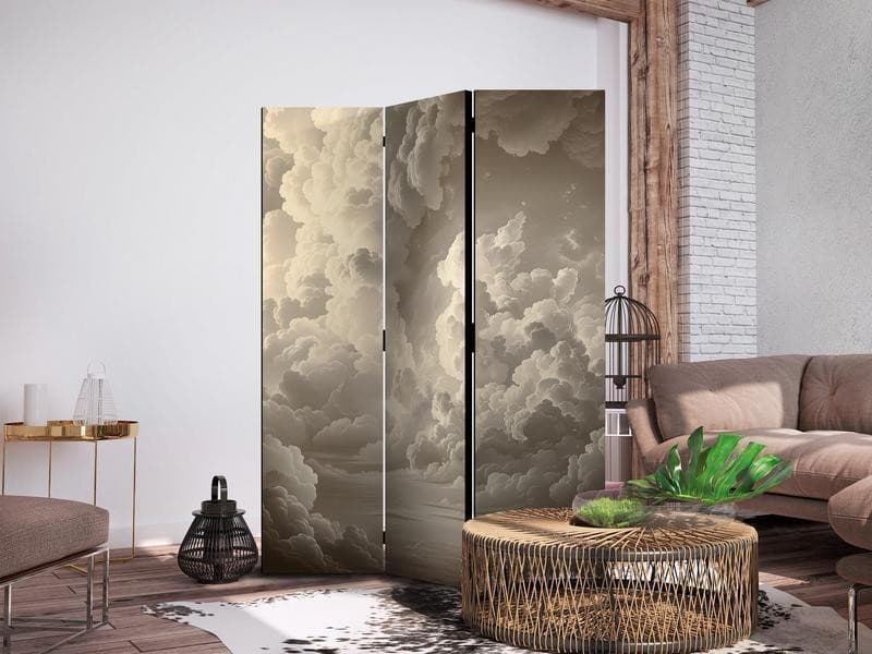 Paravento - Whisper of Illuminated Clouds: Soft Play of Light in the Theater of the Skies in Paraventi Collezione Casa - Trebisacce, commercioVirtuoso.it