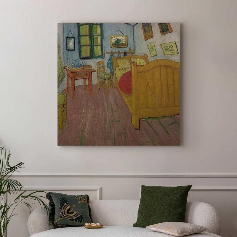 Quadro - The bedroom (Vincent Van Gogh) in Poster e stampe Collezione Casa - Trebisacce, commercioVirtuoso.it