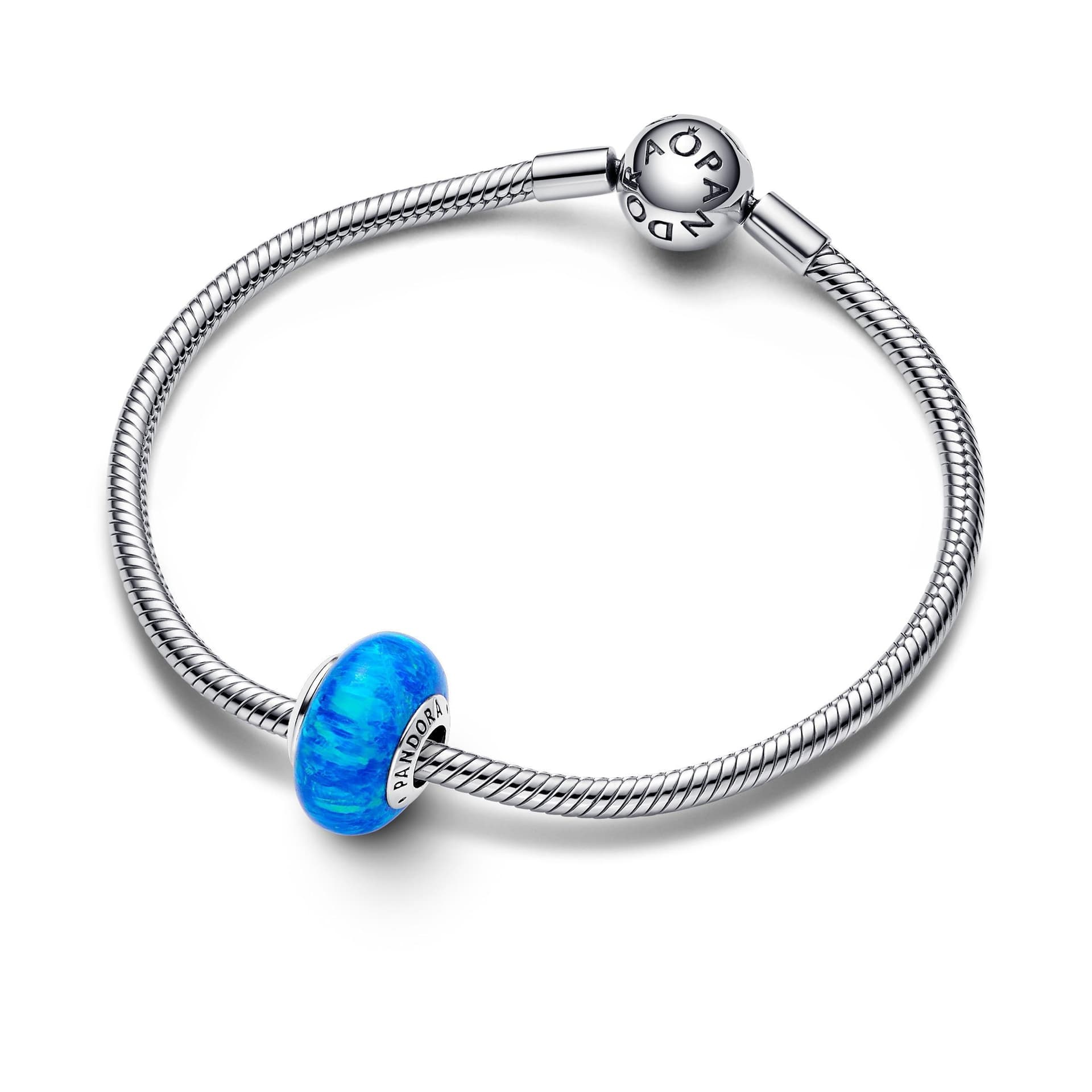 Pandora - Charm Opale Oceano Blu Intenso in Bead Charm Alba Gioielli - Casoria, commercioVirtuoso.it