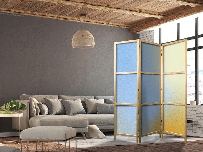 Paravento giapponese - Energetic Gradient - Gradient Composition in Vibrant Colors in Paraventi Collezione Casa - Trebisacce, commercioVirtuoso.it