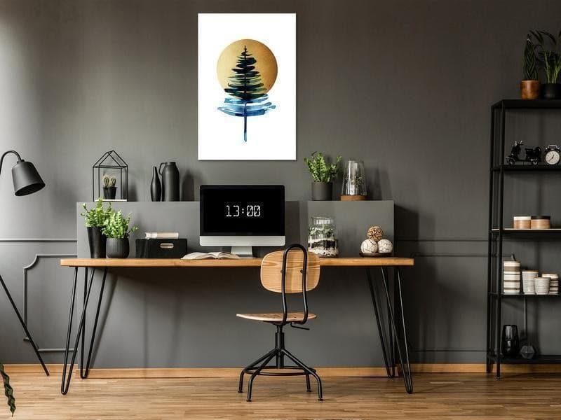 Quadro - Sunny Winter (1 Part) Vertical in Poster e stampe Collezione Casa - Trebisacce, commercioVirtuoso.it