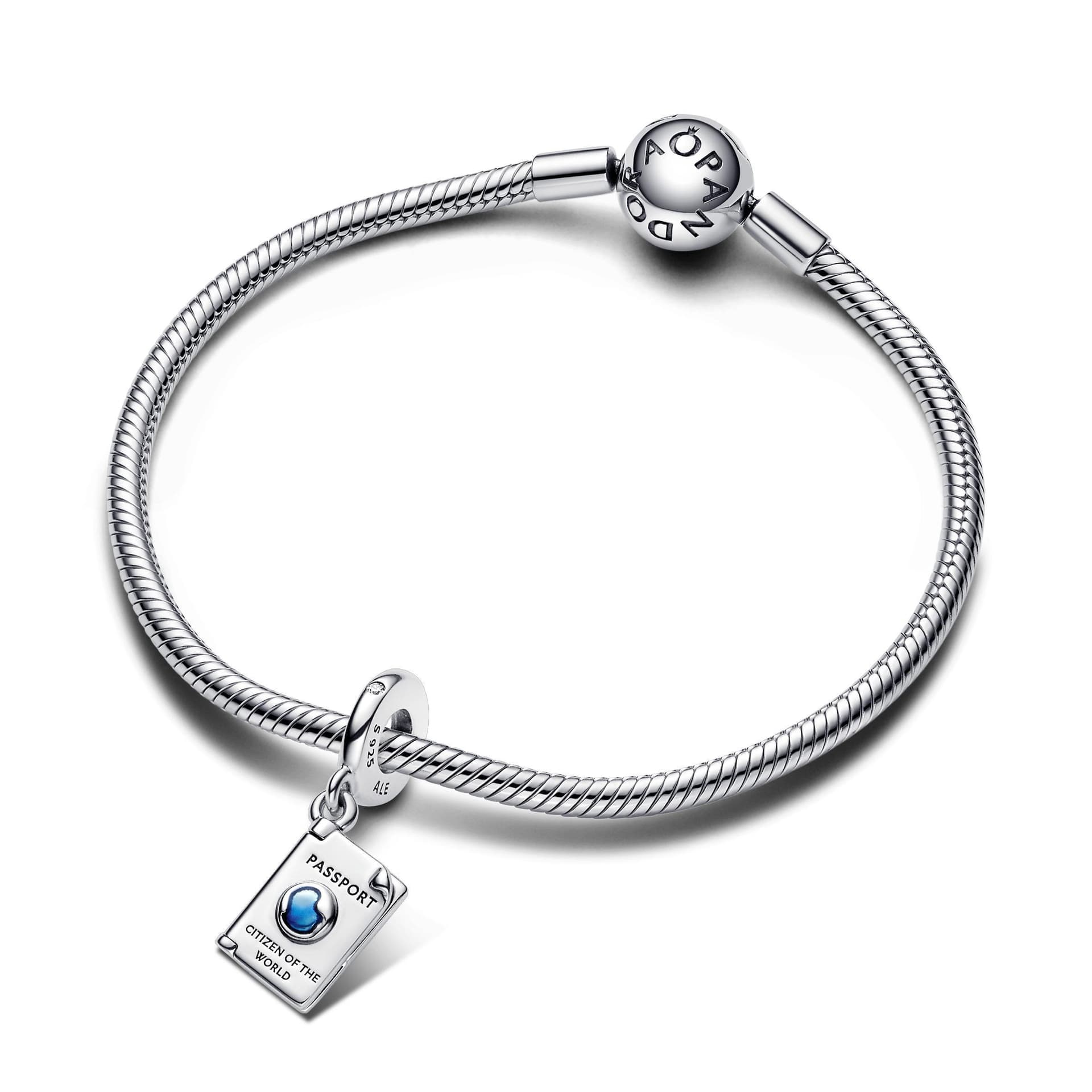 Pandora - Charm Pendente Passaporto in Bead Charm Alba Gioielli - Casoria, commercioVirtuoso.it
