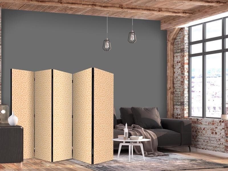 Paravento - Tiny Dots - Optimistic Pattern in Peach Colors in Paraventi Collezione Casa - Trebisacce, commercioVirtuoso.it