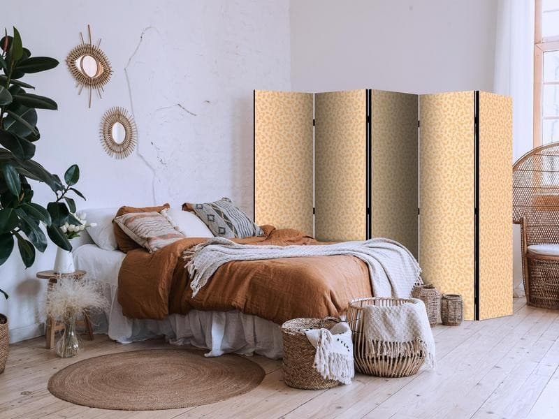 Paravento - Tiny Dots - Optimistic Pattern in Peach Colors in Paraventi Collezione Casa - Trebisacce, commercioVirtuoso.it