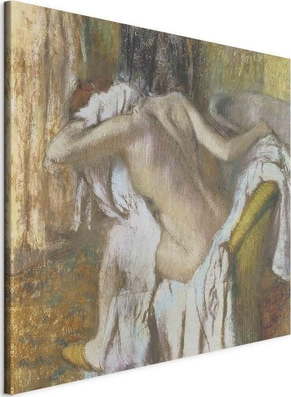 Quadro - Woman drying herself (Edgar Degas) in Poster e stampe Collezione Casa - Trebisacce, commercioVirtuoso.it