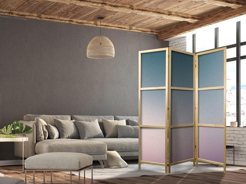 Paravento giapponese - Nostalgic Gradient - Gradient Composition in Muted Colors in Paraventi Collezione Casa - Trebisacce, commercioVirtuoso.it
