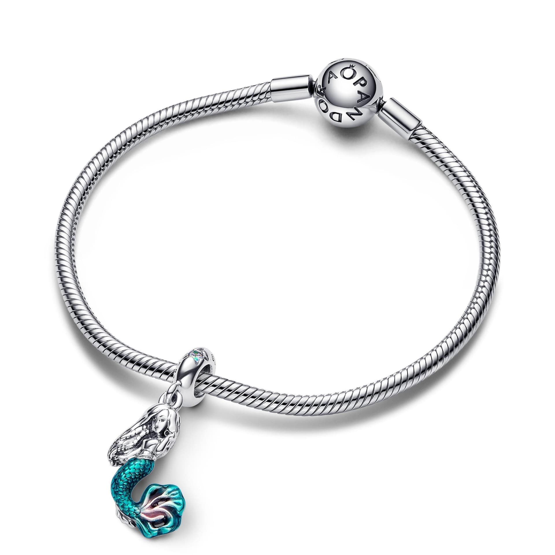 Pandora - Charm Pendente Disney, La Sirenetta Ariel in Bead Charm Alba Gioielli - Casoria, commercioVirtuoso.it