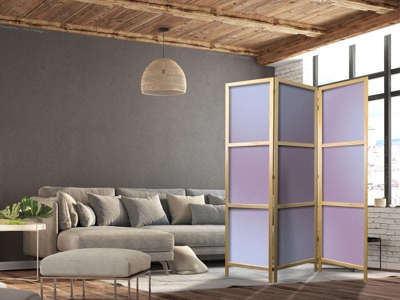 Paravento giapponese - Complex Gradient - Gradient Composition in Nostalgic Colors in Paraventi Collezione Casa - Trebisacce, commercioVirtuoso.it