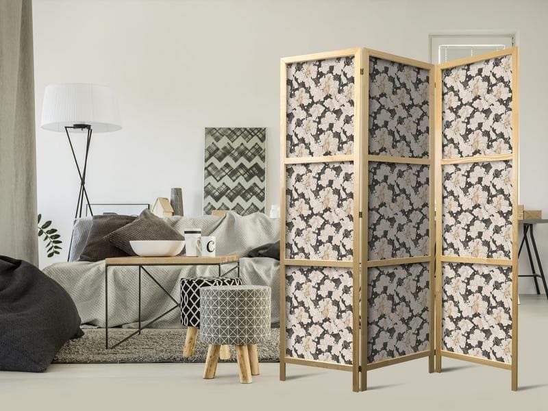 Paravento giapponese Conigli tra i fiori 3 ante in Paraventi Collezione Casa - Trebisacce, commercioVirtuoso.it