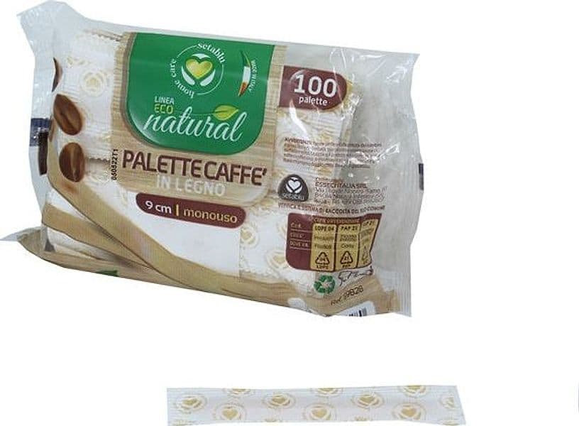 CONF.100 PALETTE CAFFE'IN DISPLAY *CM.9 ECO NATURAL IN LEGNO in prodotto EuroStore07 - Alatri, commercioVirtuoso.it