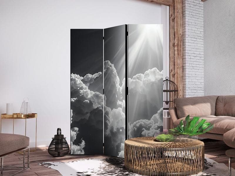 Paravento - Hope in the Clouds: Inspiring Rays of the Sun – Awaken Emotions in Schermi divisori e protettivi per giardino Collezione Casa - Trebisacce, commercioVirtuoso.it