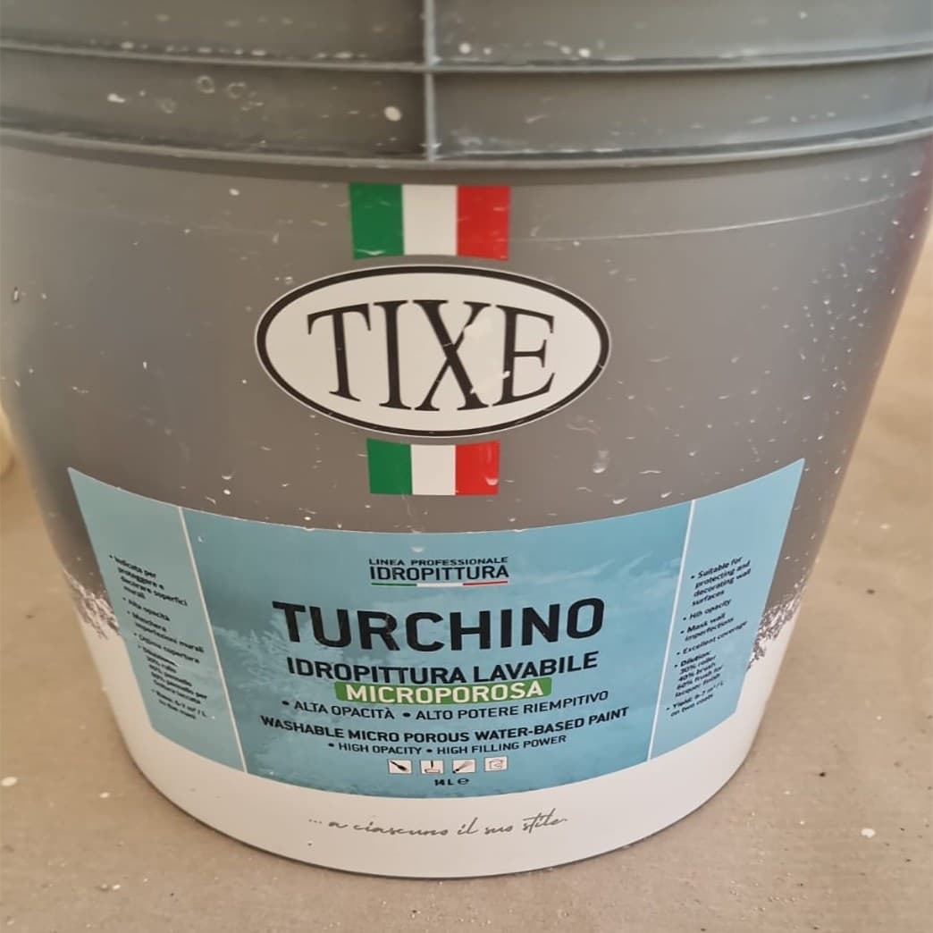 Tixe Turchino 4lt idro pittura lavabile microporosa extra bianca opaca per interni in Pittura per pareti Aloiserw.com - Altomonte, commercioVirtuoso.it