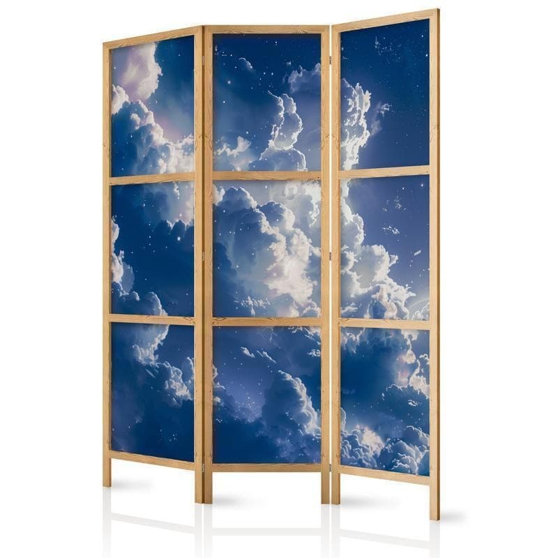Paravento giapponese - Starry Clouds and Delicate Light Over a Corner of the Sky in Paraventi Collezione Casa - Trebisacce, commercioVirtuoso.it