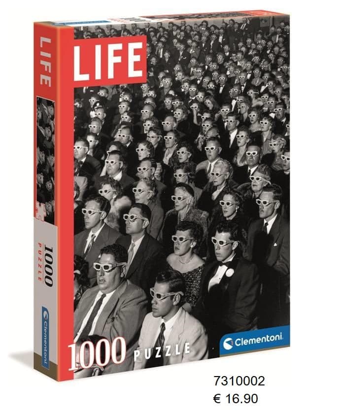 Puzzle 1000pz Sala Cinema in Puzzle classici Save The Money - Rimini, commercioVirtuoso.it