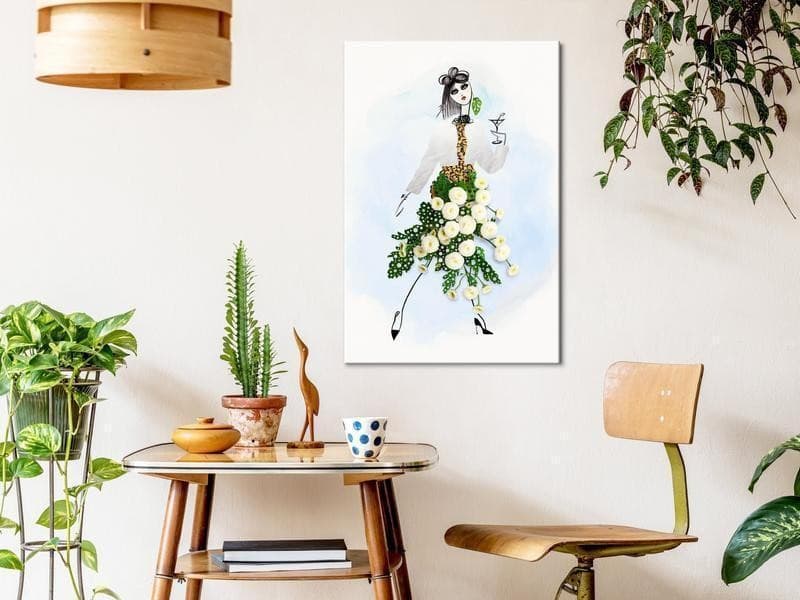 Quadro - Herbal Girl (1 Part) Vertical in Poster e stampe Collezione Casa - Trebisacce, commercioVirtuoso.it
