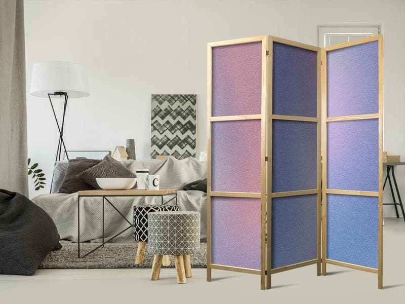 Paravento giapponese - Rainbow Gradient - Delicate Multicolored Gradient Resembling Mist in Paraventi Collezione Casa - Trebisacce, commercioVirtuoso.it