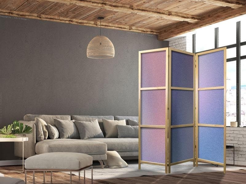 Paravento giapponese - Rainbow Gradient - Delicate Multicolored Gradient Resembling Mist in Paraventi Collezione Casa - Trebisacce, commercioVirtuoso.it