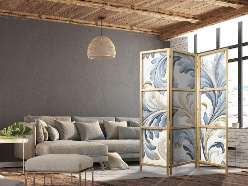 Paravento giapponese Elegante ornamento barocco 3 ante in Paraventi Collezione Casa - Trebisacce, commercioVirtuoso.it