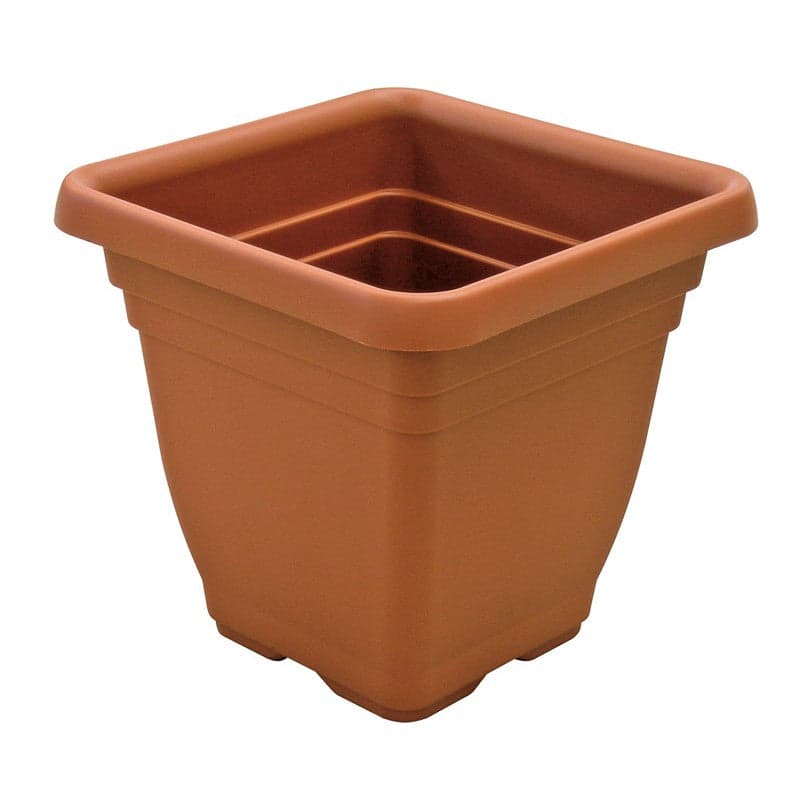 FIORIERA QUADRA IN PLASTICA CM 25 x 25 x 23 SENZA SOTTOVASO DF 612732 in prodotto EuroStore07 - Alatri, commercioVirtuoso.it