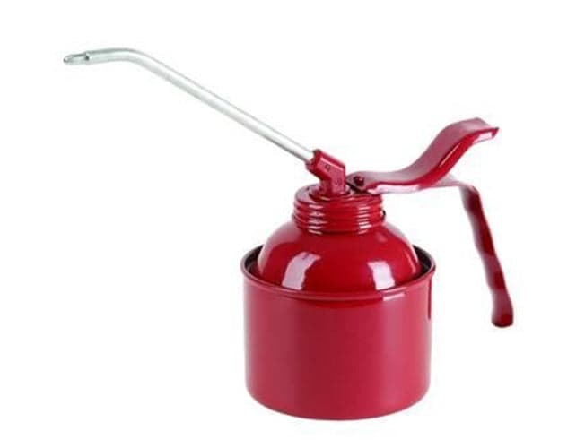 OLIATORE A PRESSIONE IN LAMIERA - canna flessibile svitabile -- gr.350 in prodotto EuroStore07 - Alatri, commercioVirtuoso.it