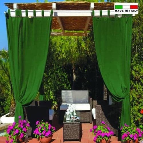 TENDA PER GAZEBO IDROREPELLENTE CON BRETELLE CM.140X270H. VERDE -- PZ 1 in prodotto EuroStore07 - Alatri, commercioVirtuoso.it