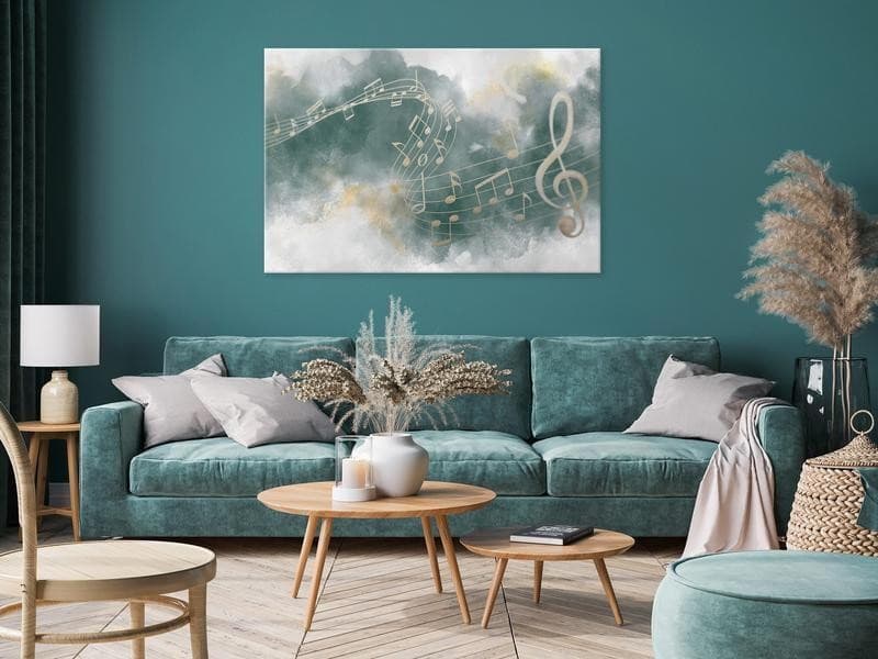 Quadro - Melody of the Psalm (1 Part) Wide in Poster e stampe Collezione Casa - Trebisacce, commercioVirtuoso.it