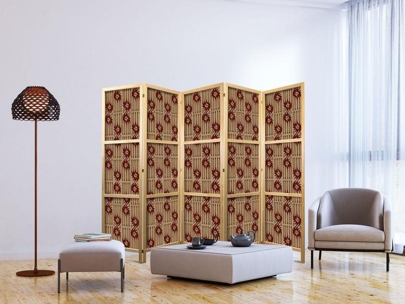 Paravento giapponese Figure tribali 5 ante in Paraventi Collezione Casa - Trebisacce, commercioVirtuoso.it