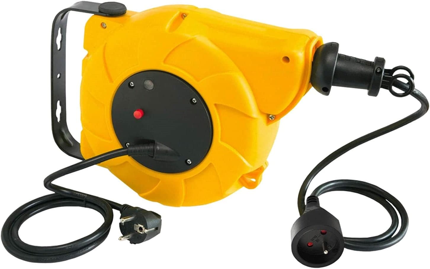 AVVOLGICAVO ELETTRICO AUTOMATICO FISSAGGIO A PARETE - 8 MT + 2 cm.50x30x30 in prodotto EuroStore07 - Alatri, commercioVirtuoso.it