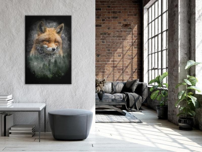 Quadro - Forest Life (1 Part) Vertical in Poster e stampe Collezione Casa - Trebisacce, commercioVirtuoso.it