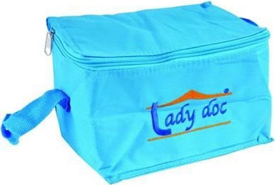 BORSA TERMICA LT.4 - - cm.21x14x14 - Isolante mm.2 - Tracolla in prodotto EuroStore07 - Alatri, commercioVirtuoso.it