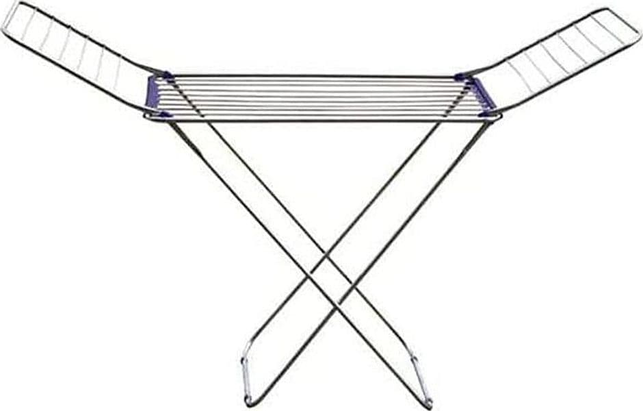 STENDIBIANCHERIA IN ALLUMINIO SCIROCCO MT.20 - - cm.185x55x120h in prodotto EuroStore07 - Alatri, commercioVirtuoso.it