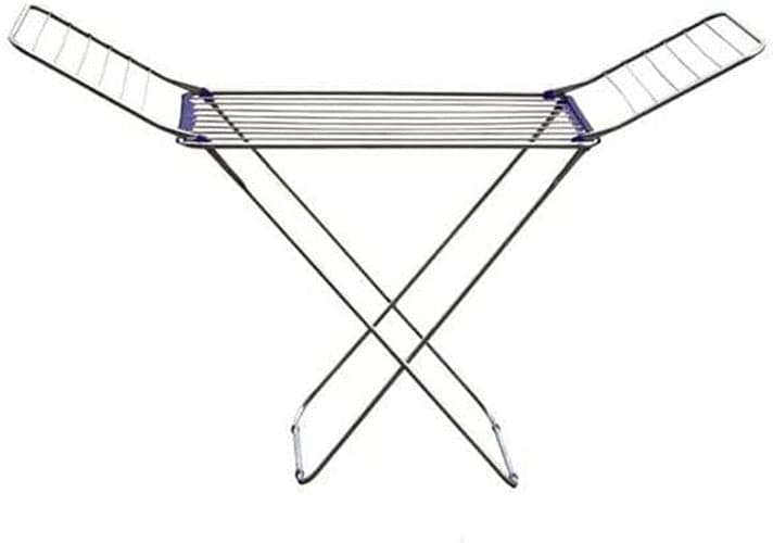 STENDIBIANCHERIA IN ALLUMINIO SCIROCCO MT.20 - - cm.185x55x120h in prodotto EuroStore07 - Alatri, commercioVirtuoso.it