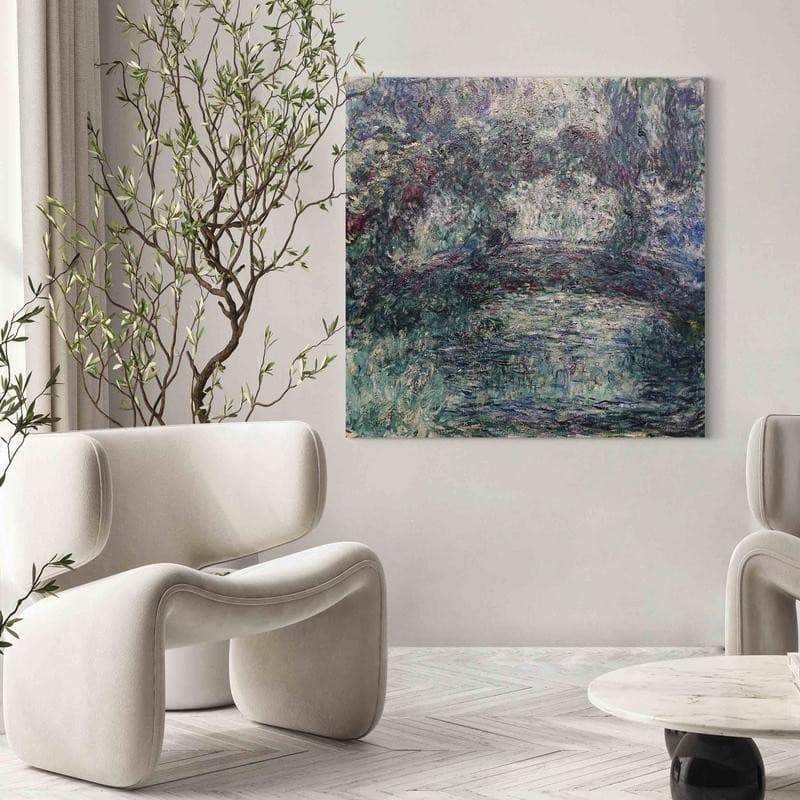 Quadro - The Japanese Bridge (Claude Monet) in Poster e stampe Collezione Casa - Trebisacce, commercioVirtuoso.it