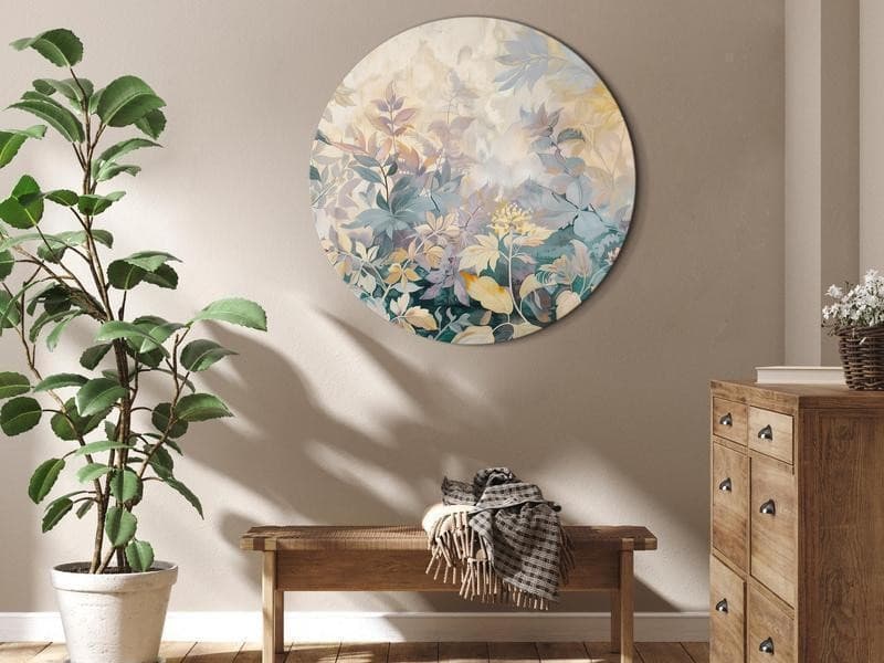 Quadro rotondo Bosco primaverile in Poster e stampe Collezione Casa - Trebisacce, commercioVirtuoso.it