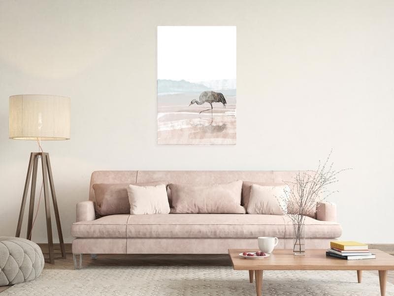 Quadro - Crane in the Morning (1 Part) Vertical in Poster e stampe Collezione Casa - Trebisacce, commercioVirtuoso.it