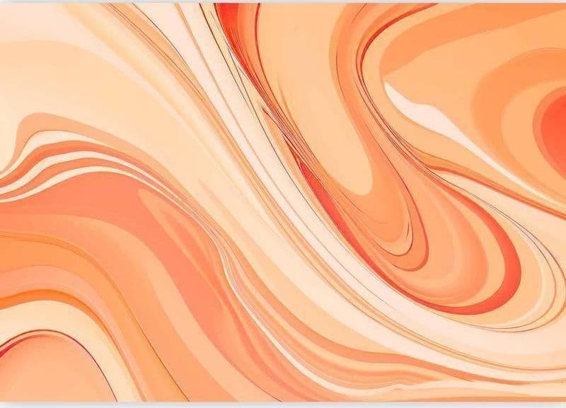 Carta da parati - Peach Abstraction - Abstraction with Smoothly Transitioning Colors in Orange Tones in Carta da parati Collezione Casa - Trebisacce, commercioVirtuoso.it
