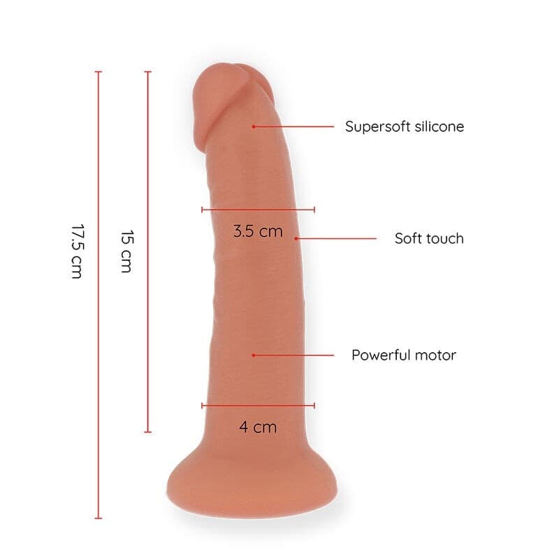 ONINDER - DILDO VIBRATORE PICCOLO BOGOTÁ 9 VELOCITÀ NATURALE 17.5 CM -O- 4 CM - APP GRATUITA in Vibratori realistici Desideria Shop - Latina, commercioVirtuoso.it