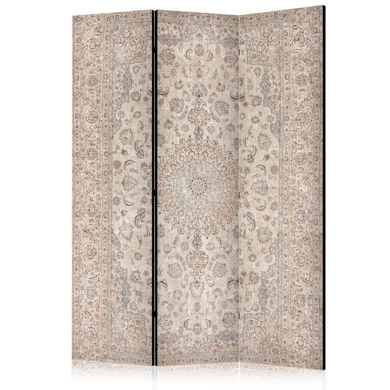 Paravento - Desert Nights - Ornamented Persian Carpet in Muted Colors in Paraventi Collezione Casa - Trebisacce, commercioVirtuoso.it