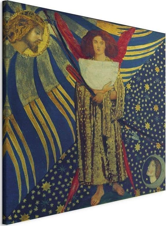 Quadro - Dantis Amor (Dante Gabriel Rossetti) in Poster e stampe Collezione Casa - Trebisacce, commercioVirtuoso.it