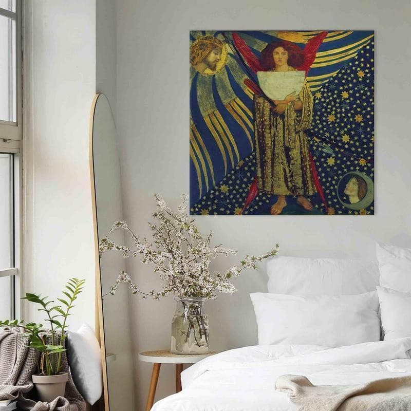 Quadro - Dantis Amor (Dante Gabriel Rossetti) in Poster e stampe Collezione Casa - Trebisacce, commercioVirtuoso.it