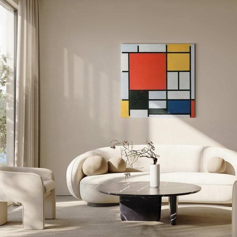 Quadro - Composition with red, yellow blue and black (Piet Mondrian) in Poster e stampe Collezione Casa - Trebisacce, commercioVirtuoso.it