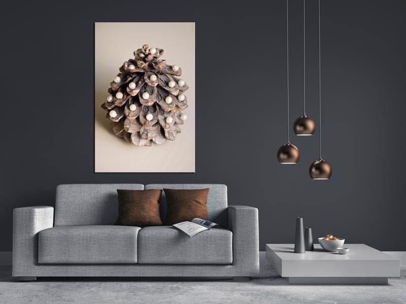 Quadro Pigna albero di Natale in Poster e stampe Collezione Casa - Trebisacce, commercioVirtuoso.it