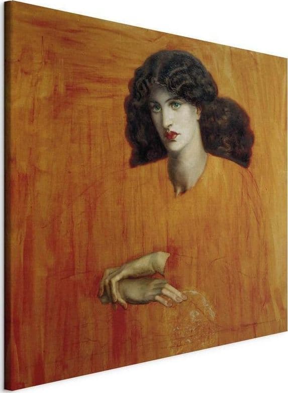 Quadro - La Donna della Finestra (Dante Gabriel Rossetti) in Poster e stampe Collezione Casa - Trebisacce, commercioVirtuoso.it