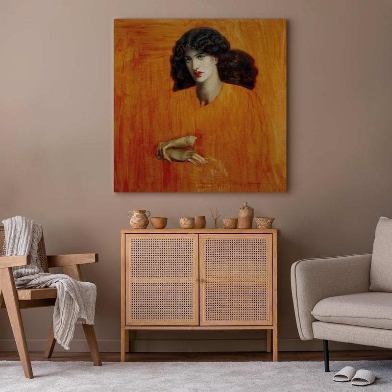 Quadro - La Donna della Finestra (Dante Gabriel Rossetti) in Poster e stampe Collezione Casa - Trebisacce, commercioVirtuoso.it